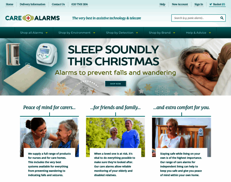 Carealarms.co.uk thumbnail