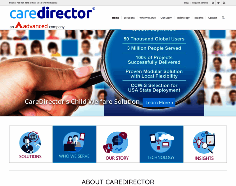 Caredirector.us thumbnail