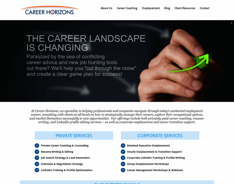 Career-horizons.com thumbnail