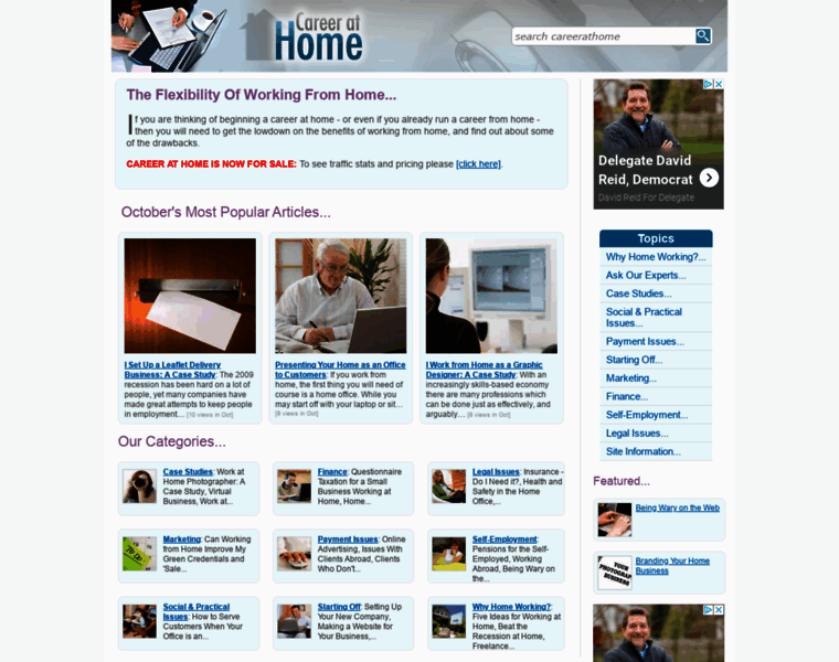 Careerathome.co.uk thumbnail