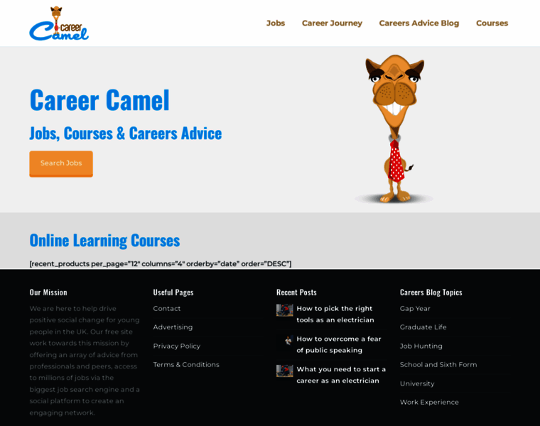 Careercamel.com thumbnail