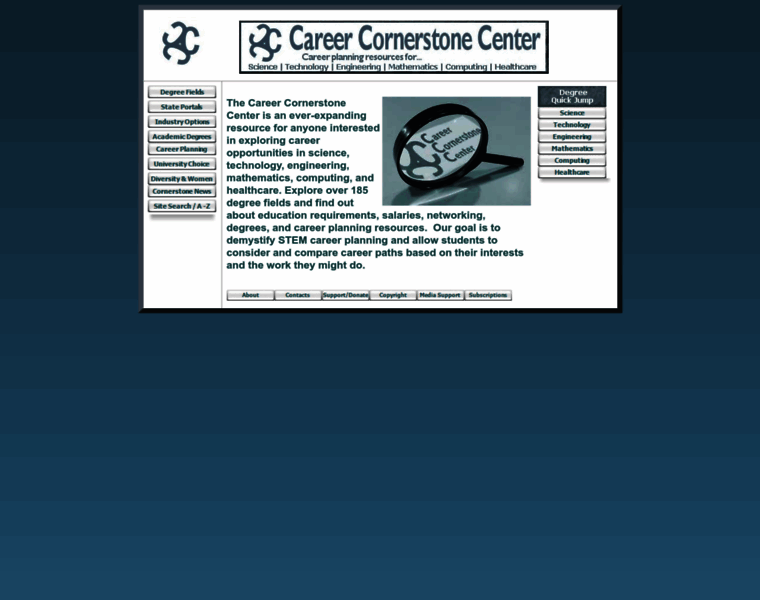 Careercornerstone.org thumbnail