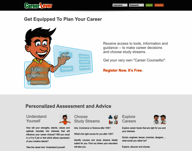 Careerlever.com thumbnail