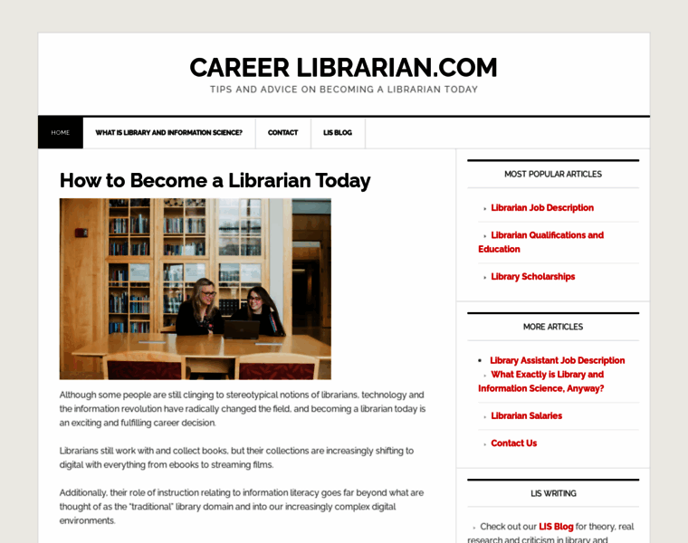 Careerlibrarian.com thumbnail