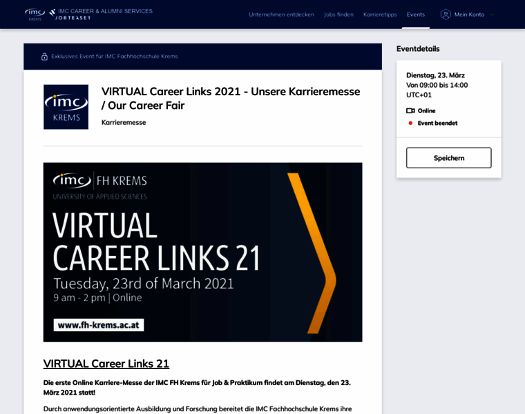 Careerlinks.at thumbnail