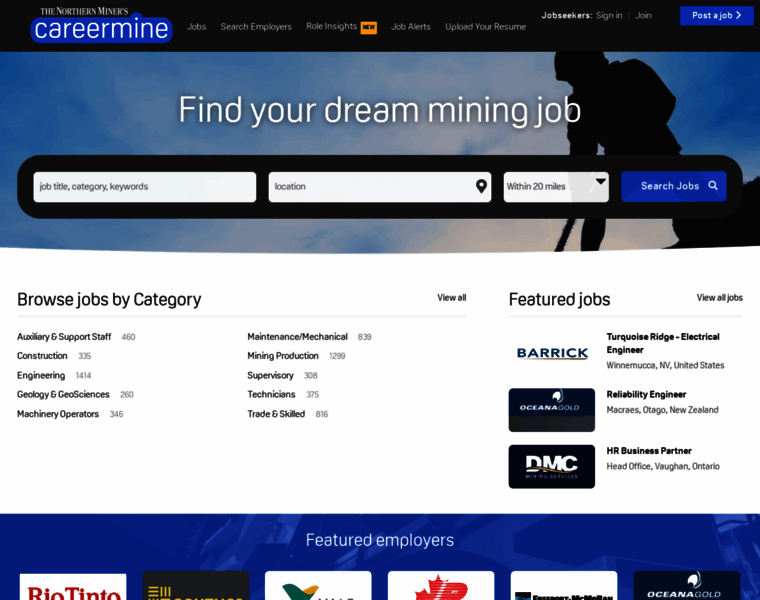 Careermine.com thumbnail