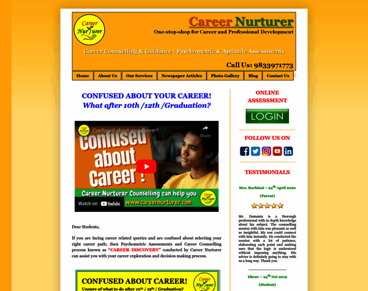 Careernurturer.com thumbnail