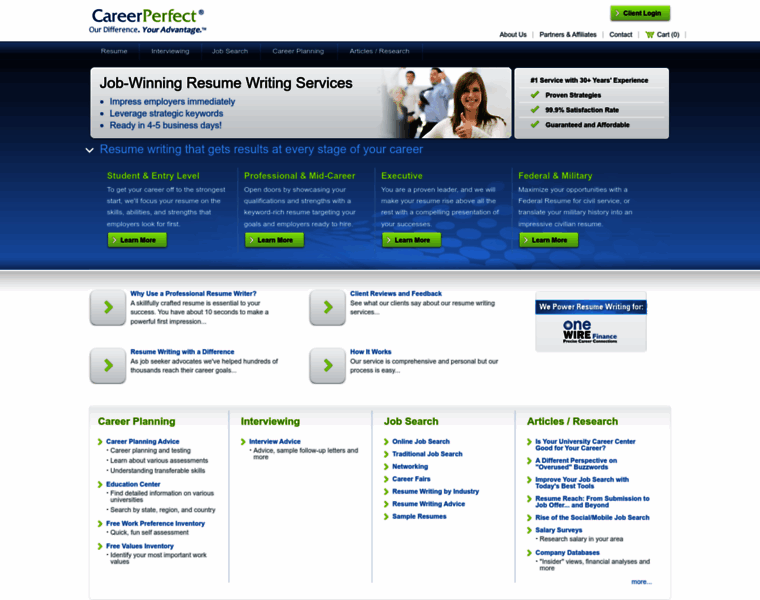 Careerperfect.com thumbnail