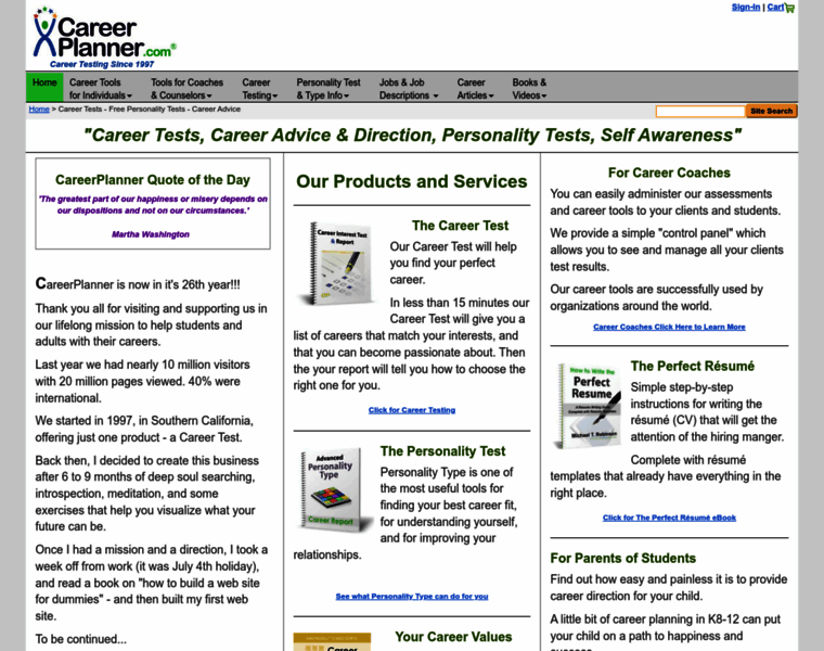 Careerplanner.com thumbnail