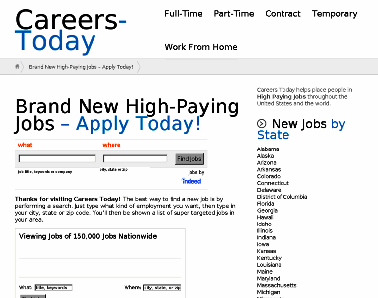 Careers-today.com thumbnail