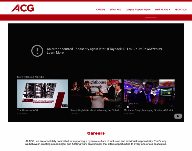 Careers.acg-world.com thumbnail