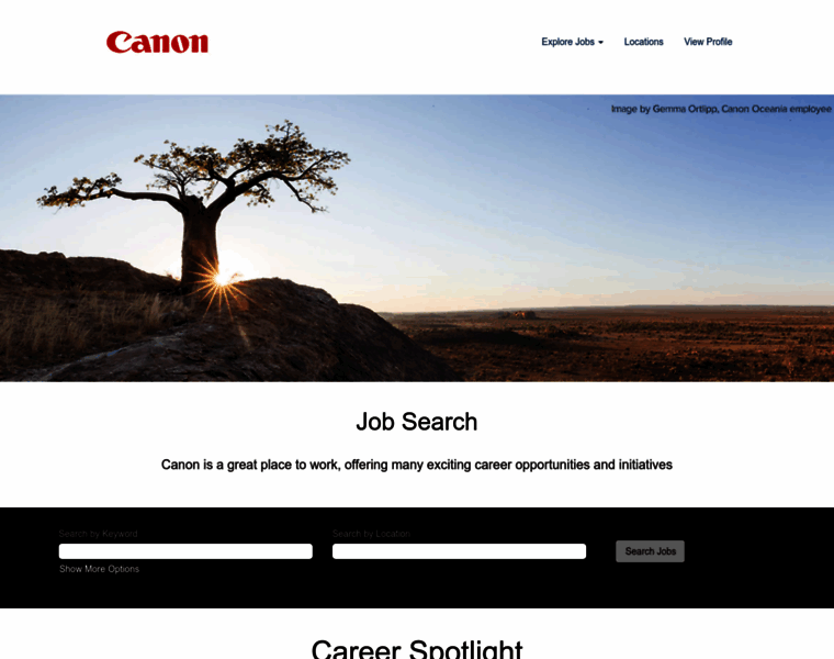 Careers.canon.com.au thumbnail