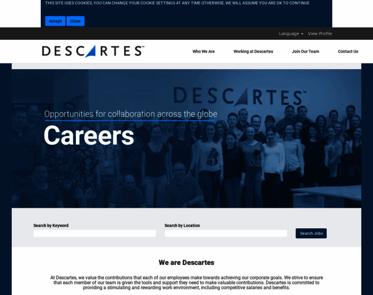 Careers.descartes.com thumbnail