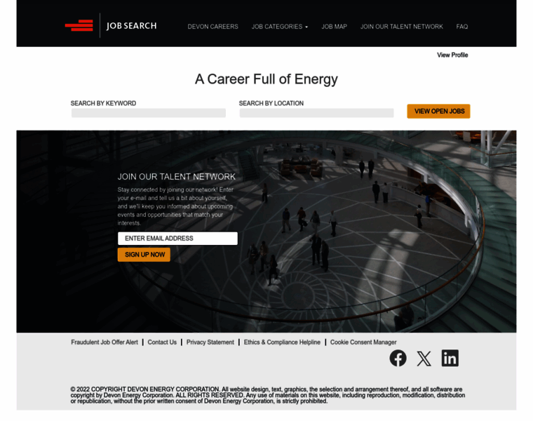 Careers.devonenergy.com thumbnail