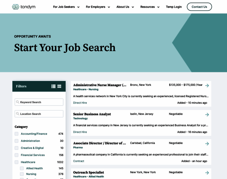 Careers.execu-search.com thumbnail