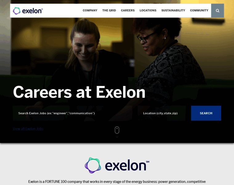 Careers.exeloncorp.com thumbnail