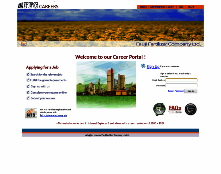 Careers.ffc.com.pk thumbnail