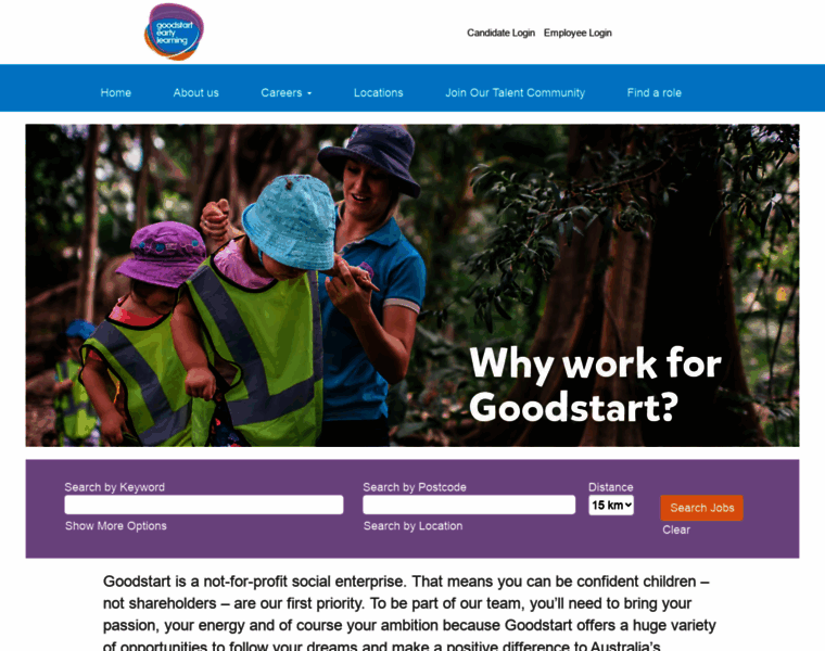 Careers.goodstart.org.au thumbnail