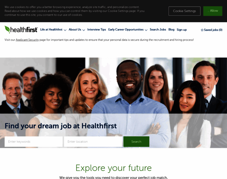 Careers.healthfirst.org thumbnail