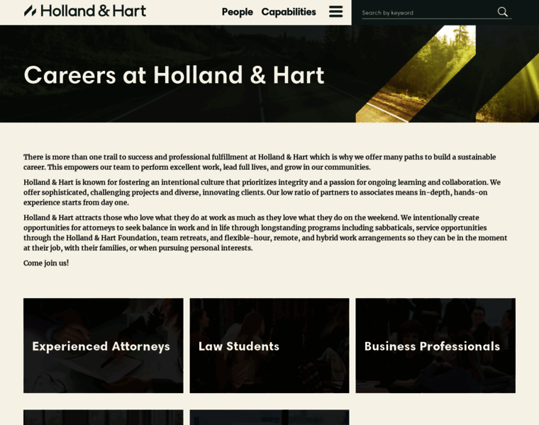 Careers.hollandhart.com thumbnail