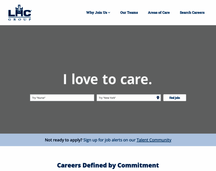 Careers.lhcgroup.com thumbnail