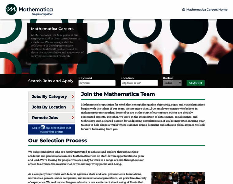 Careers.mathematica.org thumbnail