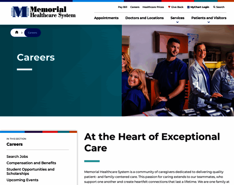 Careers.mhs.net thumbnail
