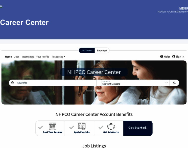 Careers.nhpco.org thumbnail