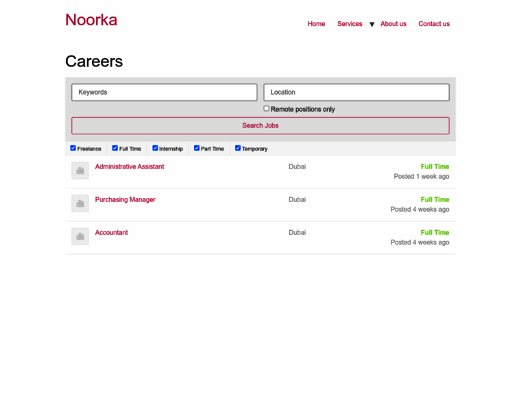 Careers.noorka.com thumbnail