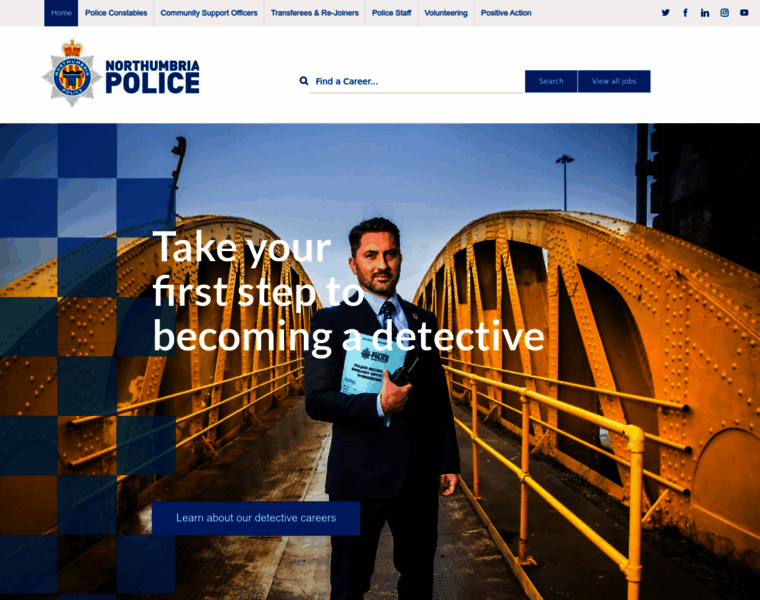 Careers.northumbria.police.uk thumbnail