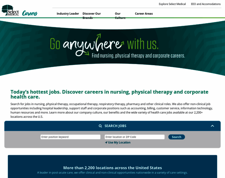Careers.selectmedical.com thumbnail
