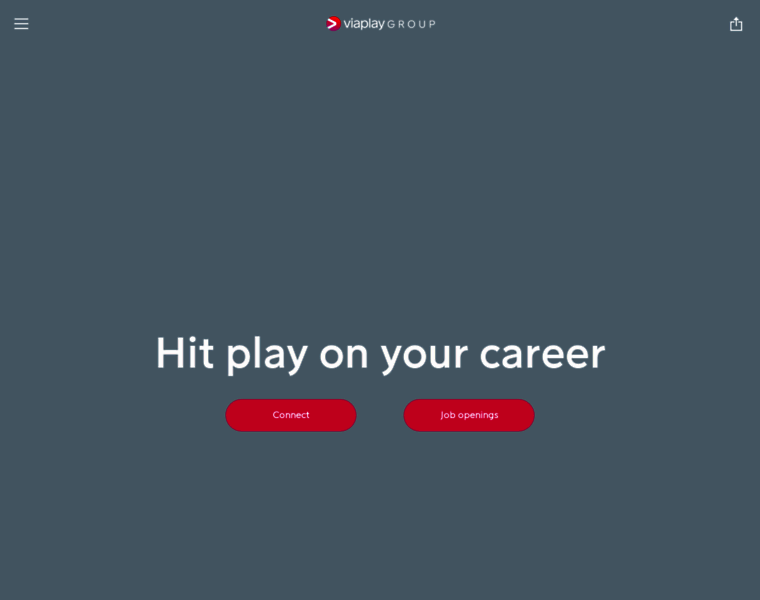 Careers.viaplaygroup.com thumbnail