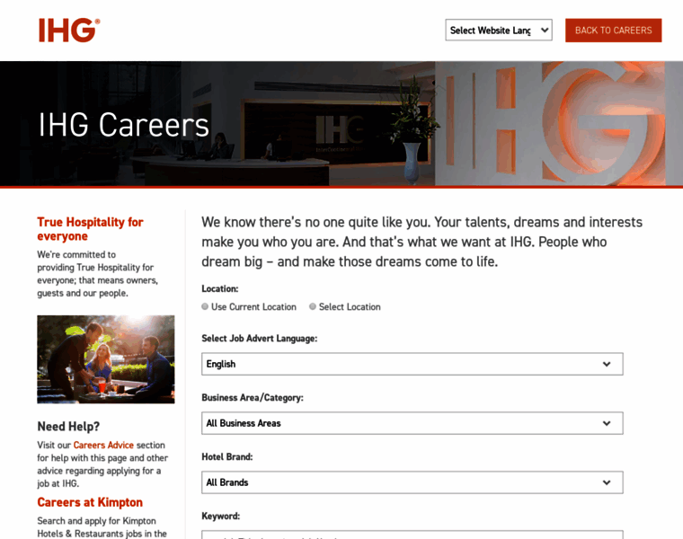 Careersearch.ihg.com thumbnail
