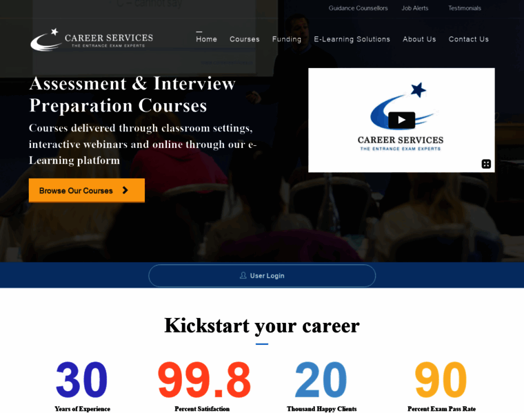 Careerservices.ie thumbnail