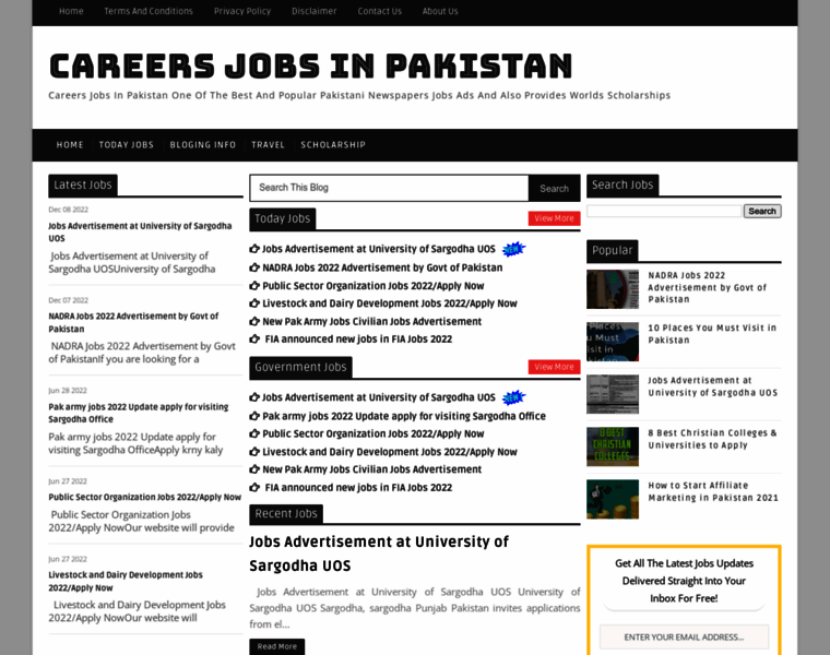 Careersjobsinpakistan.com thumbnail