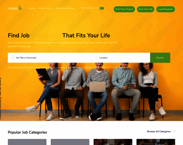 Careerupjob.com thumbnail