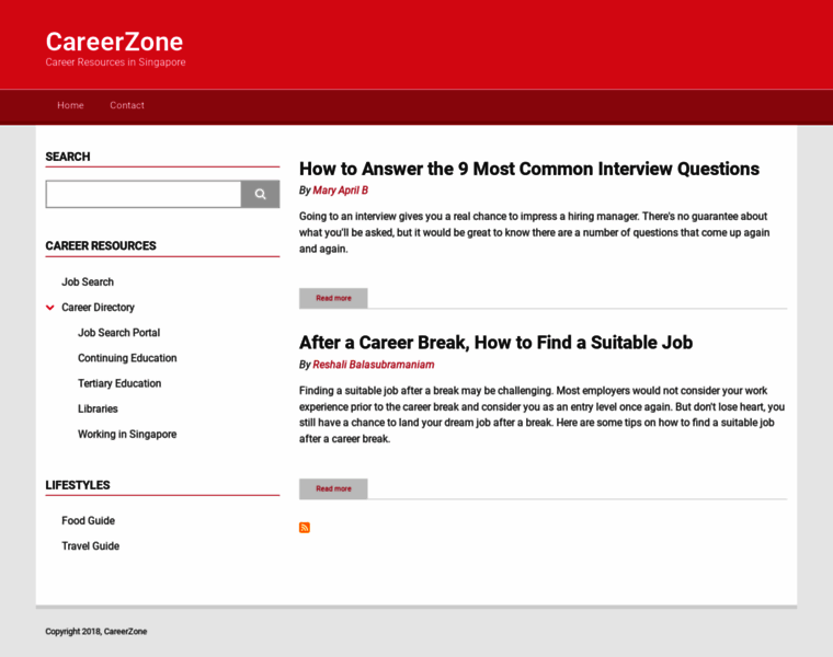 Careerzone.com.sg thumbnail