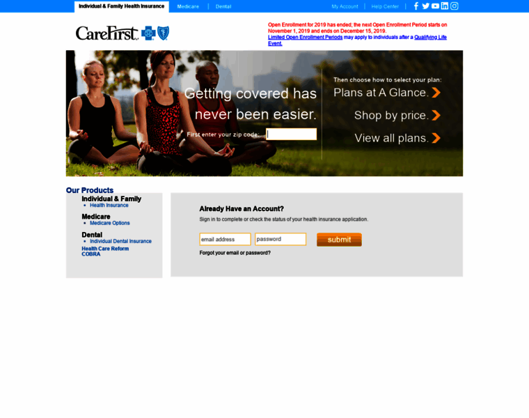 carefirst.inshealth.com at WI. Health Insurance - Buy Medical Insurance ...