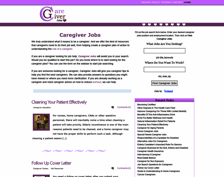 Caregiver-jobs.org thumbnail