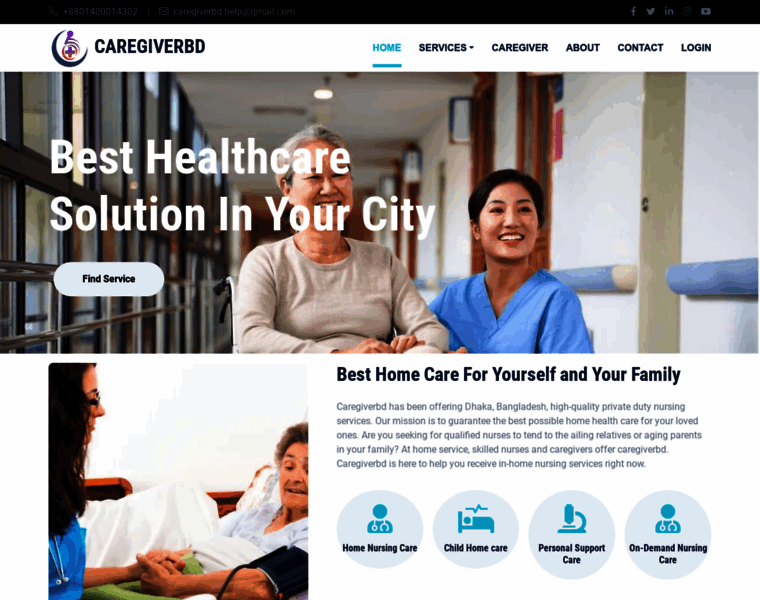 Caregiverbd.com thumbnail