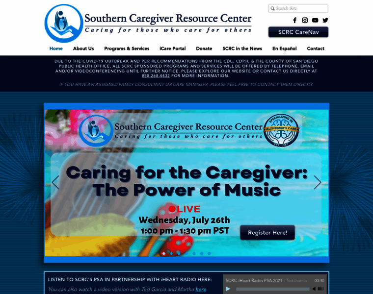 Caregivercenter.org thumbnail