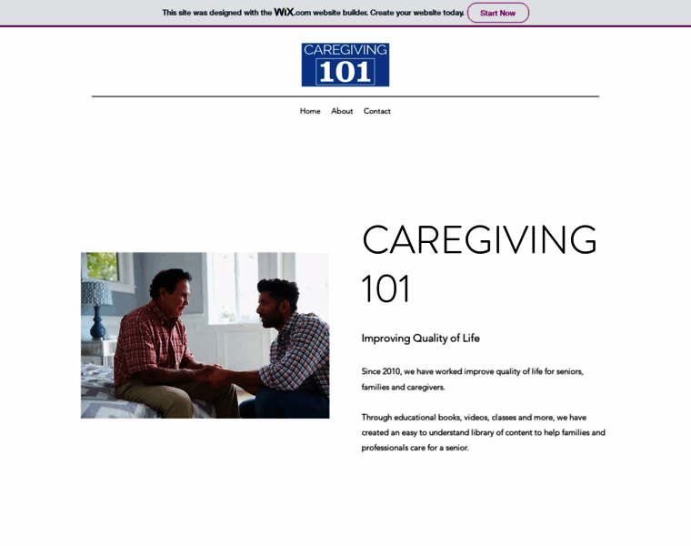 Caregiving101.com thumbnail