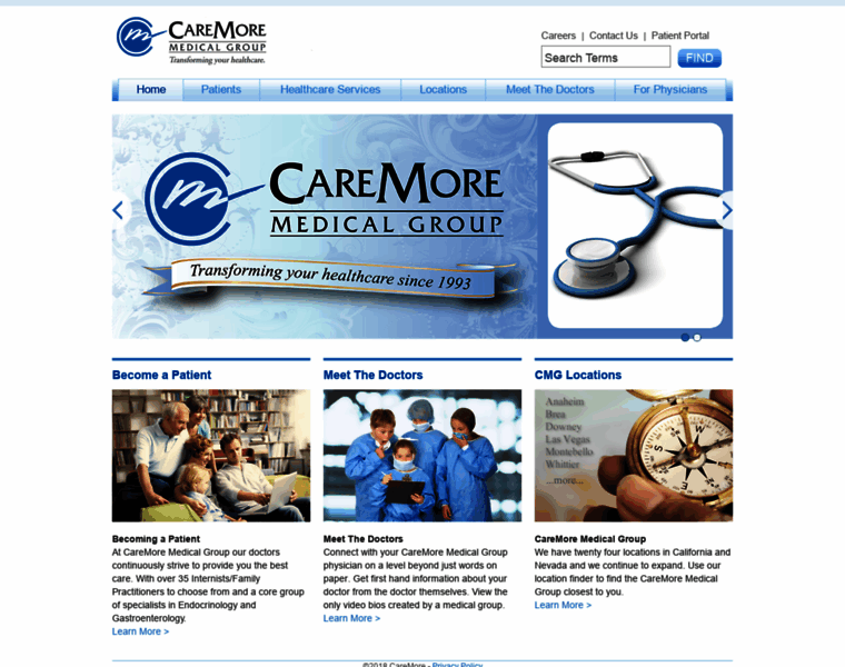 Caremoremedicalgroup.com thumbnail