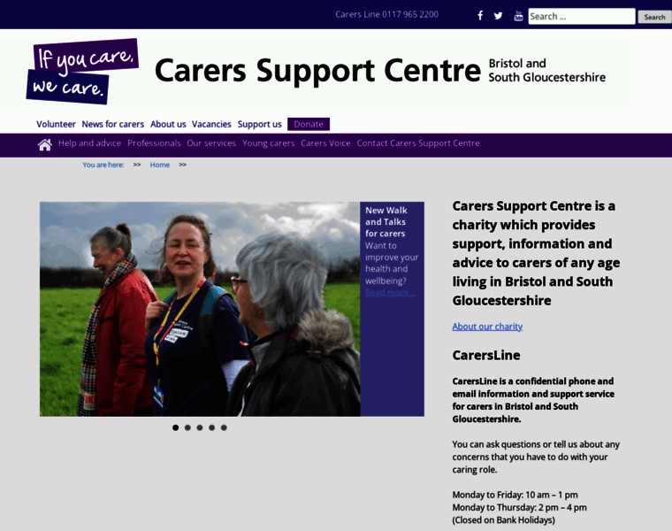 Carerssupportcentre.org.uk thumbnail