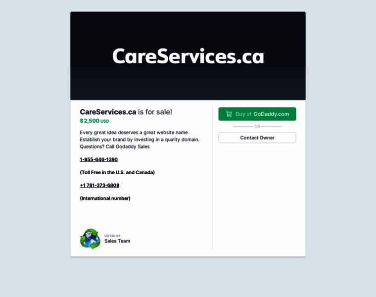 Careservices.ca thumbnail