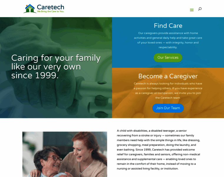 Caretechinc.com thumbnail