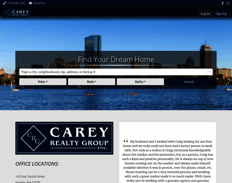 Carey-realty.com thumbnail