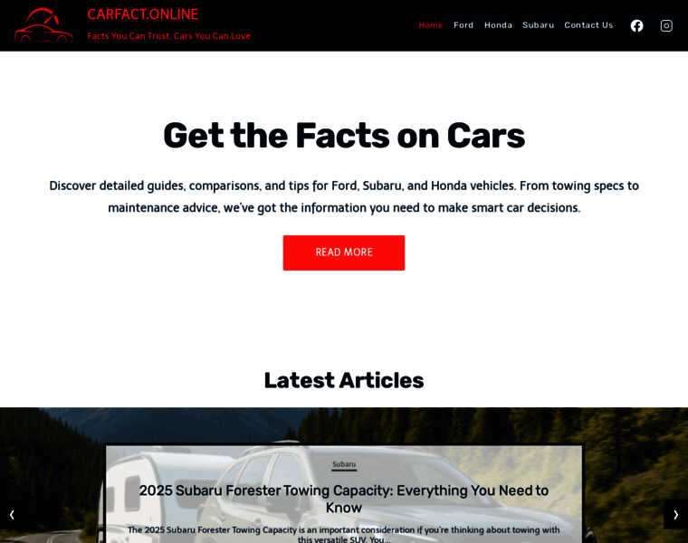 Carfact.online thumbnail