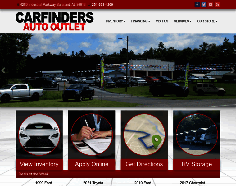 Carfindersautooutlet.com thumbnail