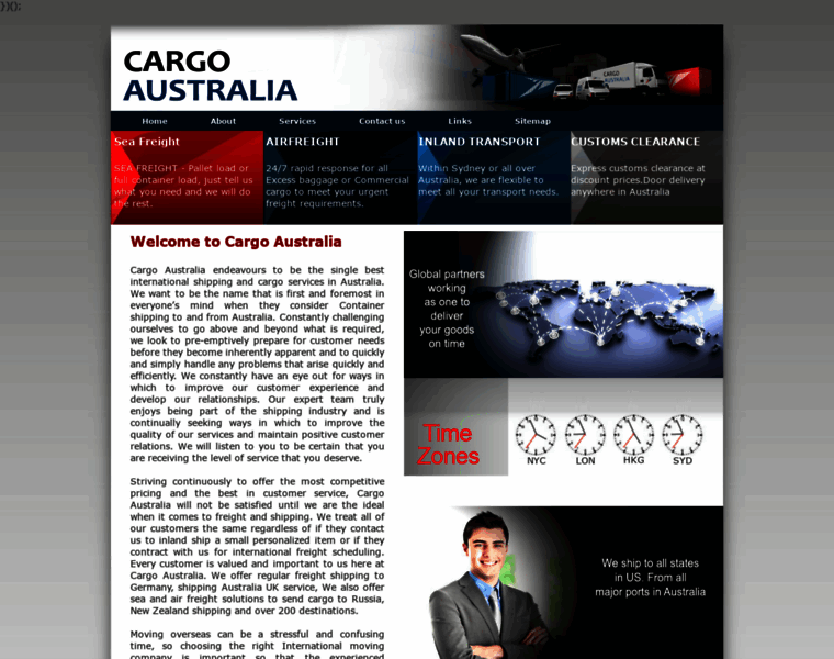 Cargoaustralia.com.au thumbnail